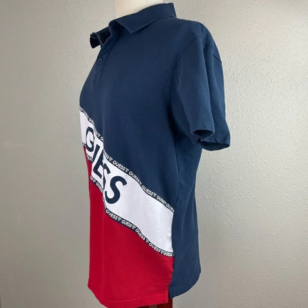 Guess Polo Short Size L EUC - Picture 4 of 6